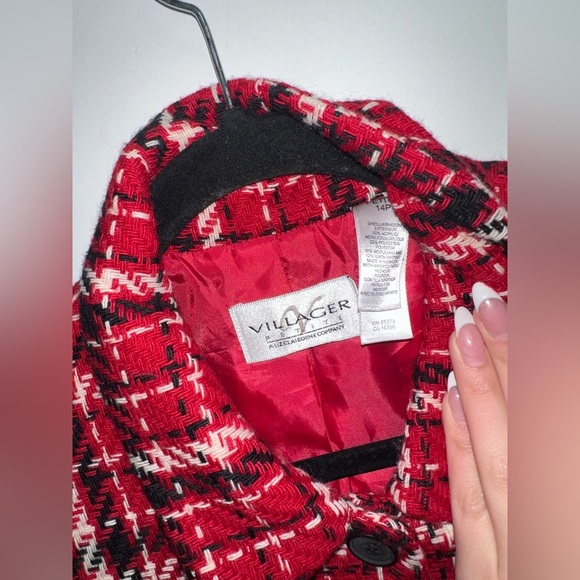 Liz Claiborne Red Blazer - Picture 4 of 8